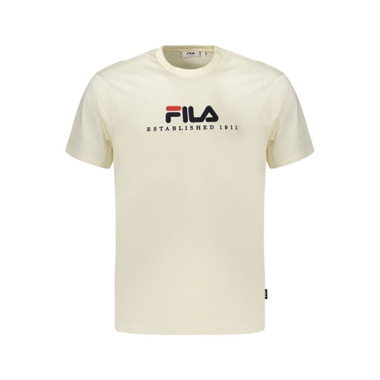 Fila Beigefärgad Bomulls T-shirt för Herr - Image 1