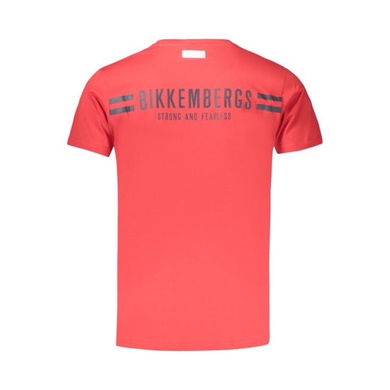 Bikkembergs Rosso Katoenen Heren T-Shirt - Image 2