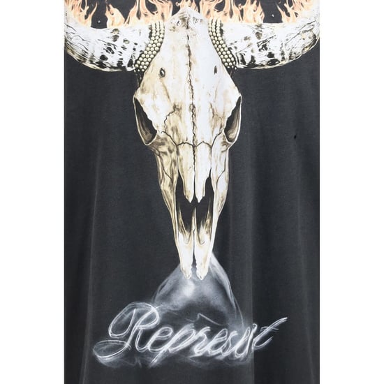 Represent Zwarte Katoenen T-shirt - Image 3