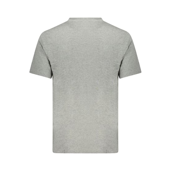 Converse Gray Cotton Men's T-Shirt - Image 2