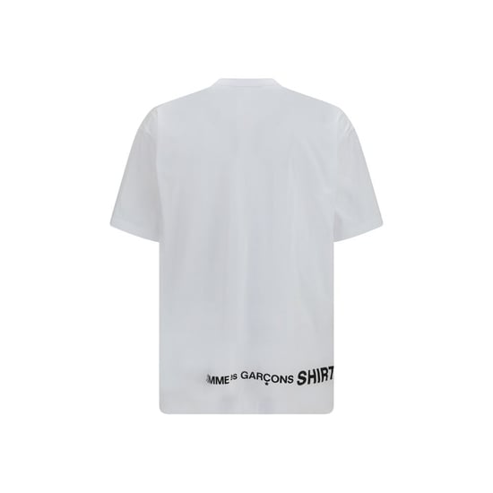 Comme Des Garçons Witte Katoenen T-Shirt - Image 2
