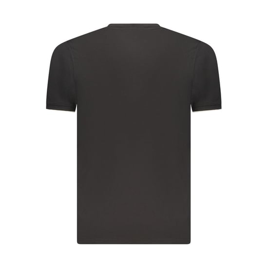 Coveri Moving Svart Bomull T-shirt för Män - Image 2