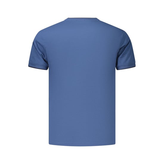 Coveri Moving Blue Bomull T-Shirt för män - Image 2