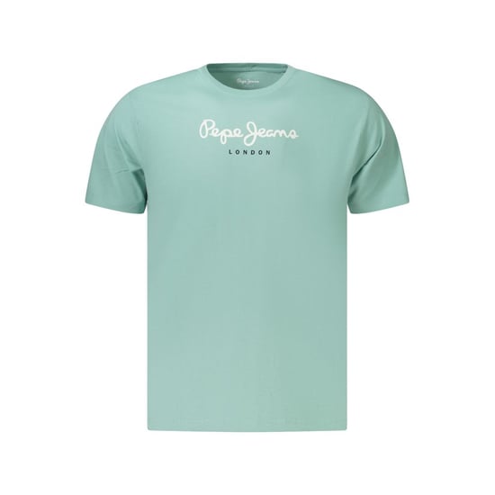 Pepe Jeans Azzurro Bomull T-shirt för män - Image 1