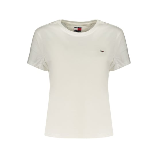 Tommy Hilfiger Bianco Katoenen Dames T-shirt - Image 1