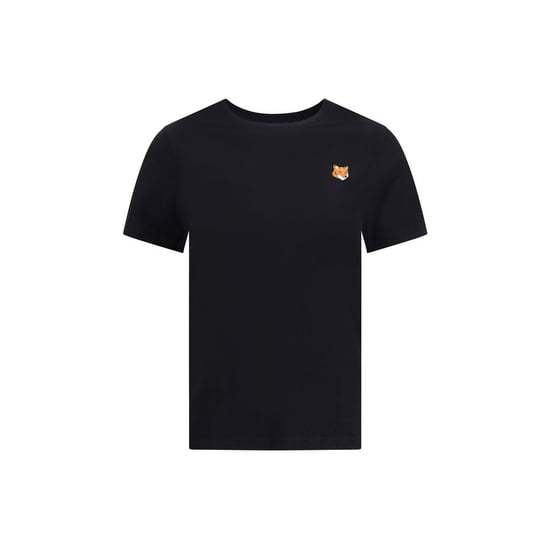 Maison Kitsuné Black Cotton T-Shirt - Image 1