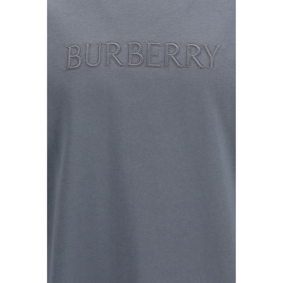 Burberry Grijze Katoenen T-Shirt - Image 3