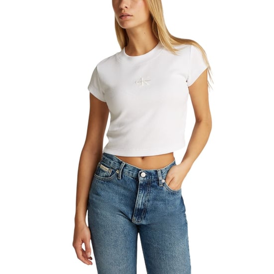 Calvin Klein Jeans Witte Katoenen T-Shirt - Image 3