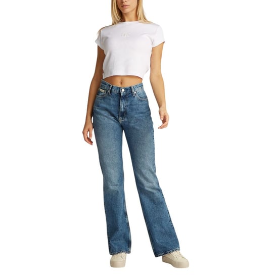 Calvin Klein Jeans Witte Katoenen T-Shirt - Image 4