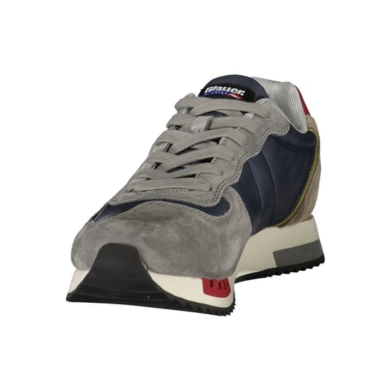 Blauer Blauw Polyurethaan Heren Sneaker - Image 3