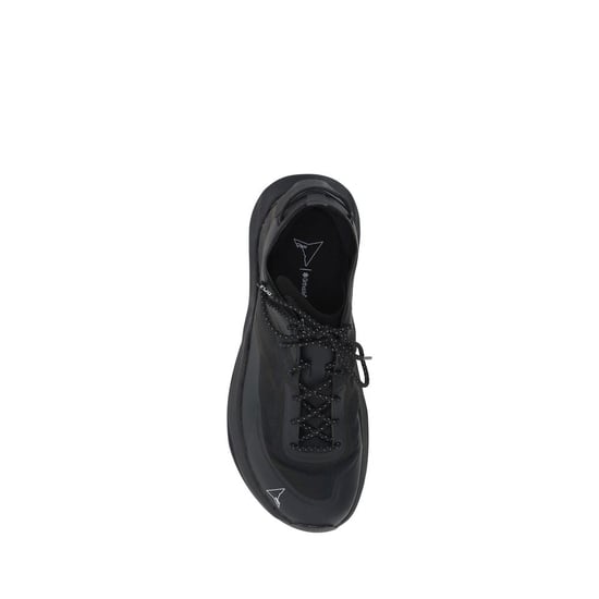ROA Zwarte Polyester Sport Sneakers - Image 4