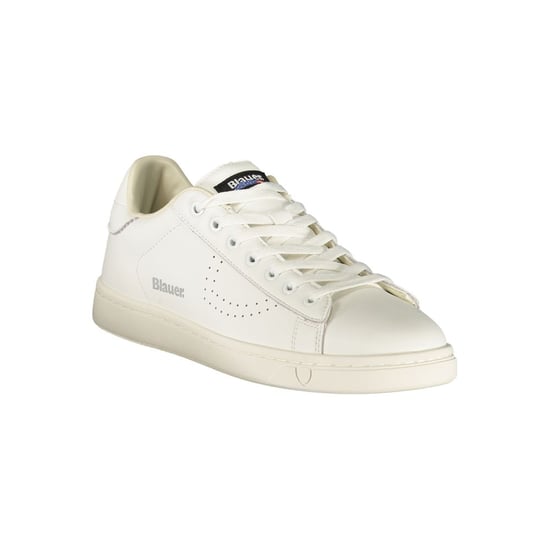 Blauer Witte Polyurethaan Heren Sneaker - Image 2