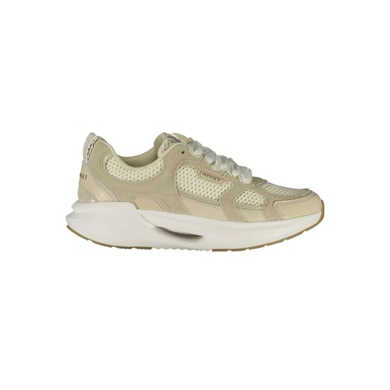 Twinset Beige Stoffen Dames Sneaker - Image 1