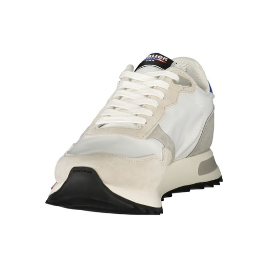 Blauer Witte Polyester Heren Sneaker - Image 3