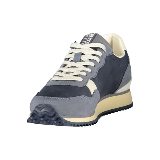 Napapijri Blue Polyurethane Men's Sneaker - Image 3