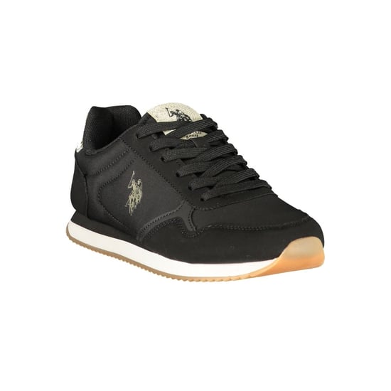 U.S. POLO ASSN. Black Polyurethane Women's Sneaker - Image 2