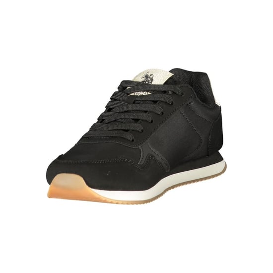 U.S. POLO ASSN. Black Polyurethane Women's Sneaker - Image 3