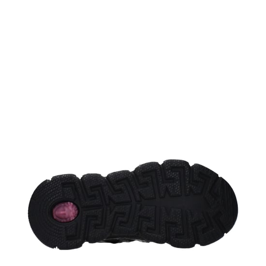 Versace Zwarte Stoffen Sport Sneakers - Image 5
