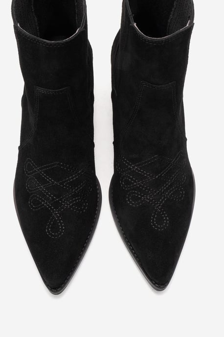 Julieta Leren Blokhak Western Boot (Dames) - Image 3