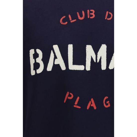 Balmain Blauw Katoenen Sweatshirt - Image 3