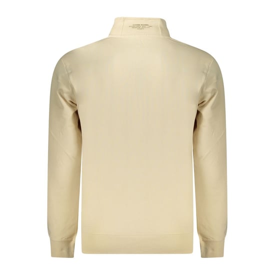 Coveri Moving Beige Cotton Men's Sweatshirt - Image 2