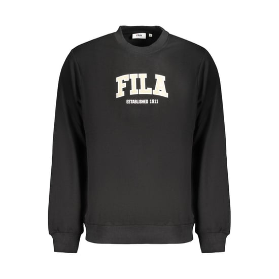 Fila Zwarte Katoenen Heren Sweatshirt - Image 1