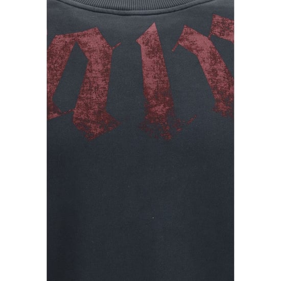 Palm Angels Zwart Katoenen Sweatshirt - Image 3