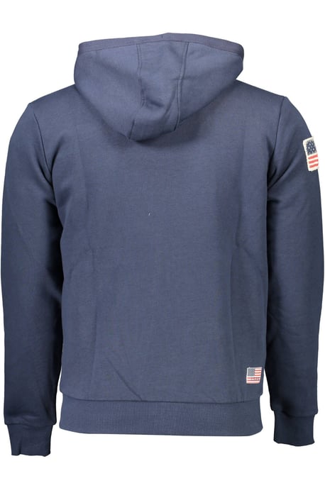 U.S. POLO ASSN. Blauwe Katoenen Heren Sweatshirt - Image 2