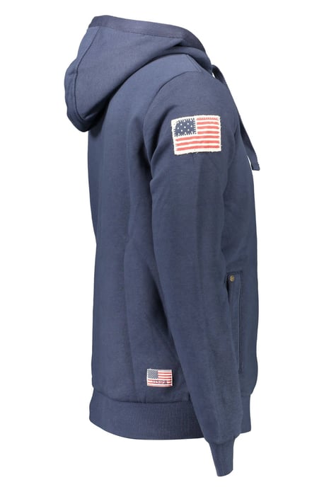 U.S. POLO ASSN. Blauwe Katoenen Heren Sweatshirt - Image 3