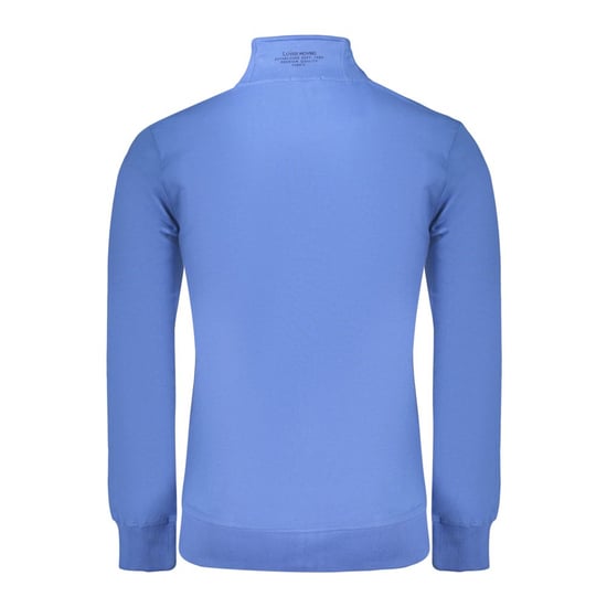 Coveri Beweegbare Blauwe Katoenen Heren Sweatshirt - Image 2