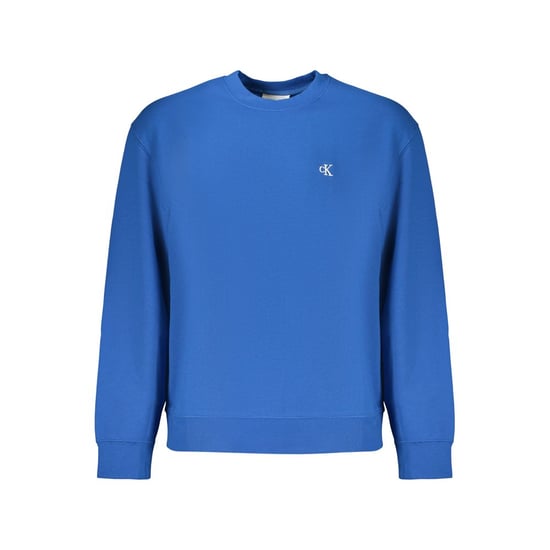 Calvin Klein Blue Cotton Men's Sweatshirt - Image 1