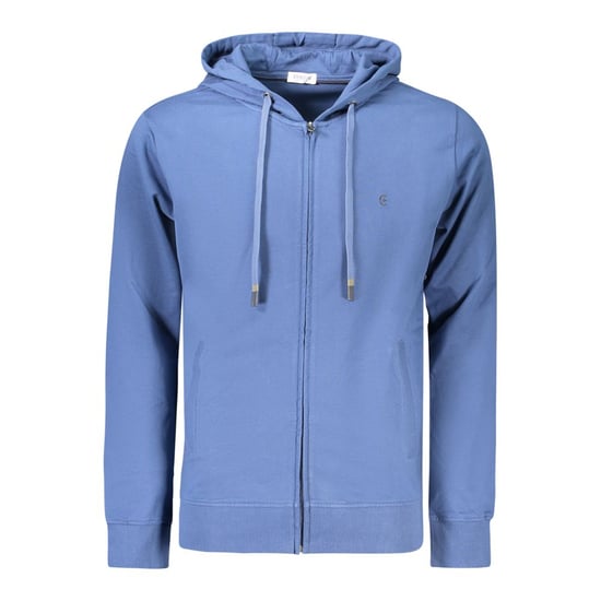 Coveri Moving Blue Cotton Mens Sweatshirt - Image 1