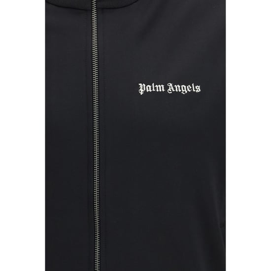 Palm Angels Zwarte Polyester Shell Jas - Image 3