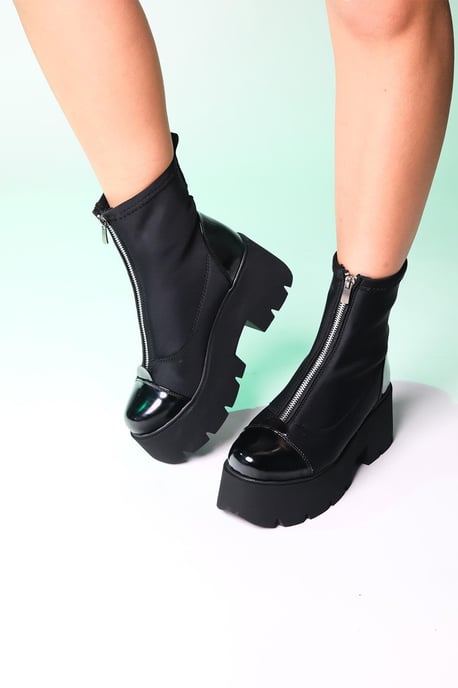 Bray Lakleren Chunky Boot (Dames) - Image 5