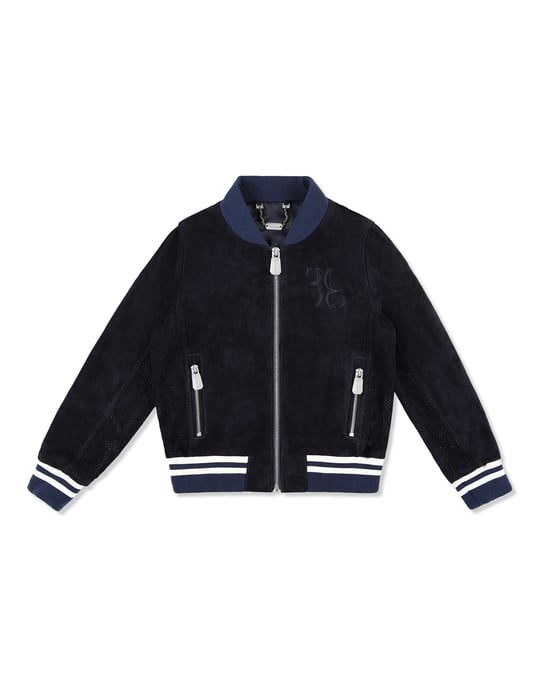 Leren Bomber Double B - Image 1