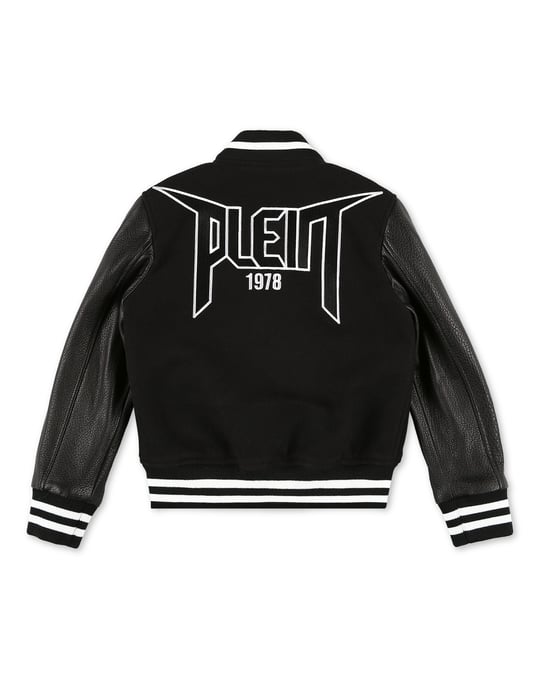 Leather Bomber Iconic Plein - Image 2