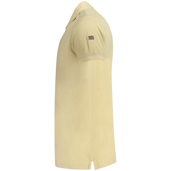 Noorwegen 1963 Beige Katoenen Heren Poloshirt - Image 3