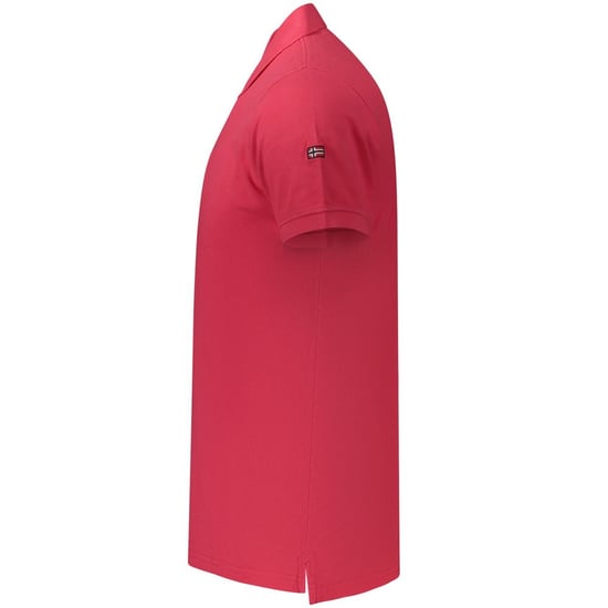 Norge 1963 Rosso Bomull Herrpolo - Image 3