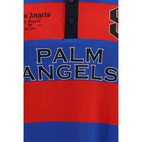 Palm Angels Multicolor Bomullspolo - Image 3