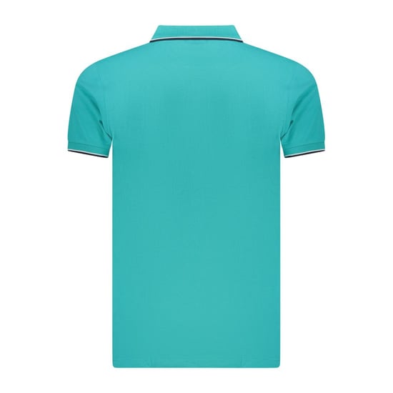 Noorwegen 1963 Azzurro Katoenen Heren Polo - Image 2