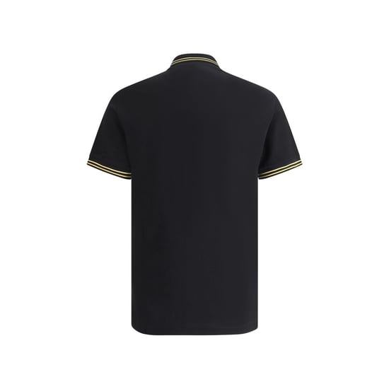 Versace Zwarte Katoenen Poloshirt - Image 2