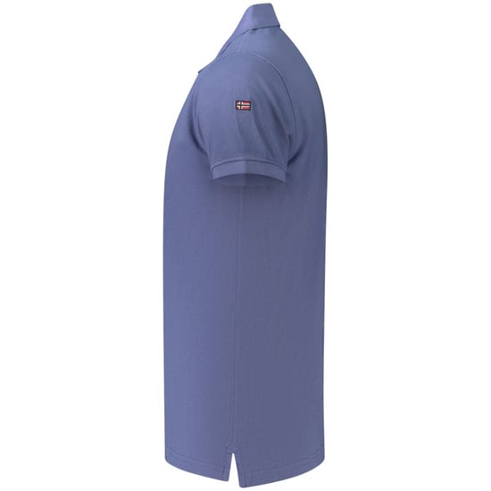 Norway 1963 Blue Cotton Mens Polo - Image 3