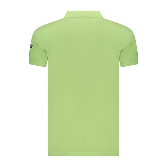 Norway 1963 Verde Cotton Men's Polo - Image 2