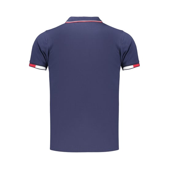 Norway 1963 Blue Cotton Men's Polo Shirt - Image 2