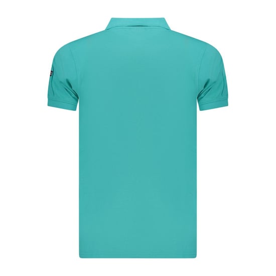 Norge 1963 Azzurro Bomull Herr Polo - Image 2