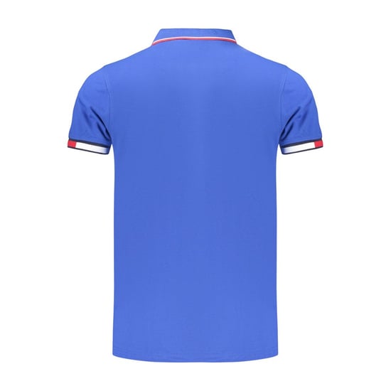 Norway 1963 Blue Cotton Men's Polo Shirt - Image 2