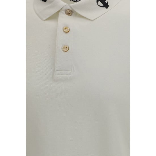 Palm Angels Witte Katoenen Poloshirt - Image 3