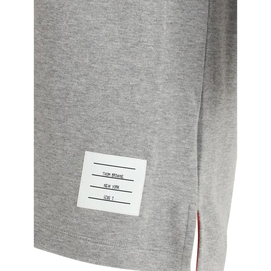 Thom Browne Grå Bomull T-Shirt - Image 3