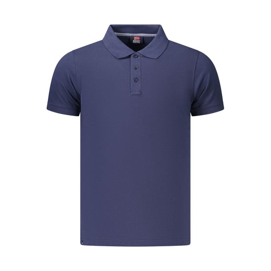 Norway 1963 Blue Cotton Men's Polo Shirt - Image 1