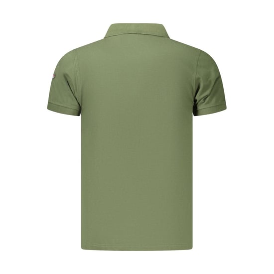Norge 1963 Verde Bomullspolo för män - Image 2